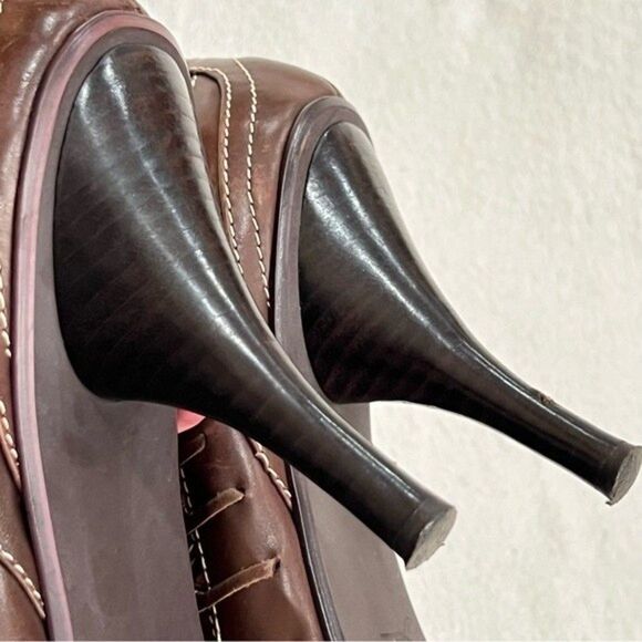 Naughty Monkey Scalloped Faux Leather Pumps size 10 - Picture 8 of 15